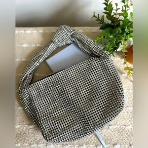 Bedazzled lil slouchy bag